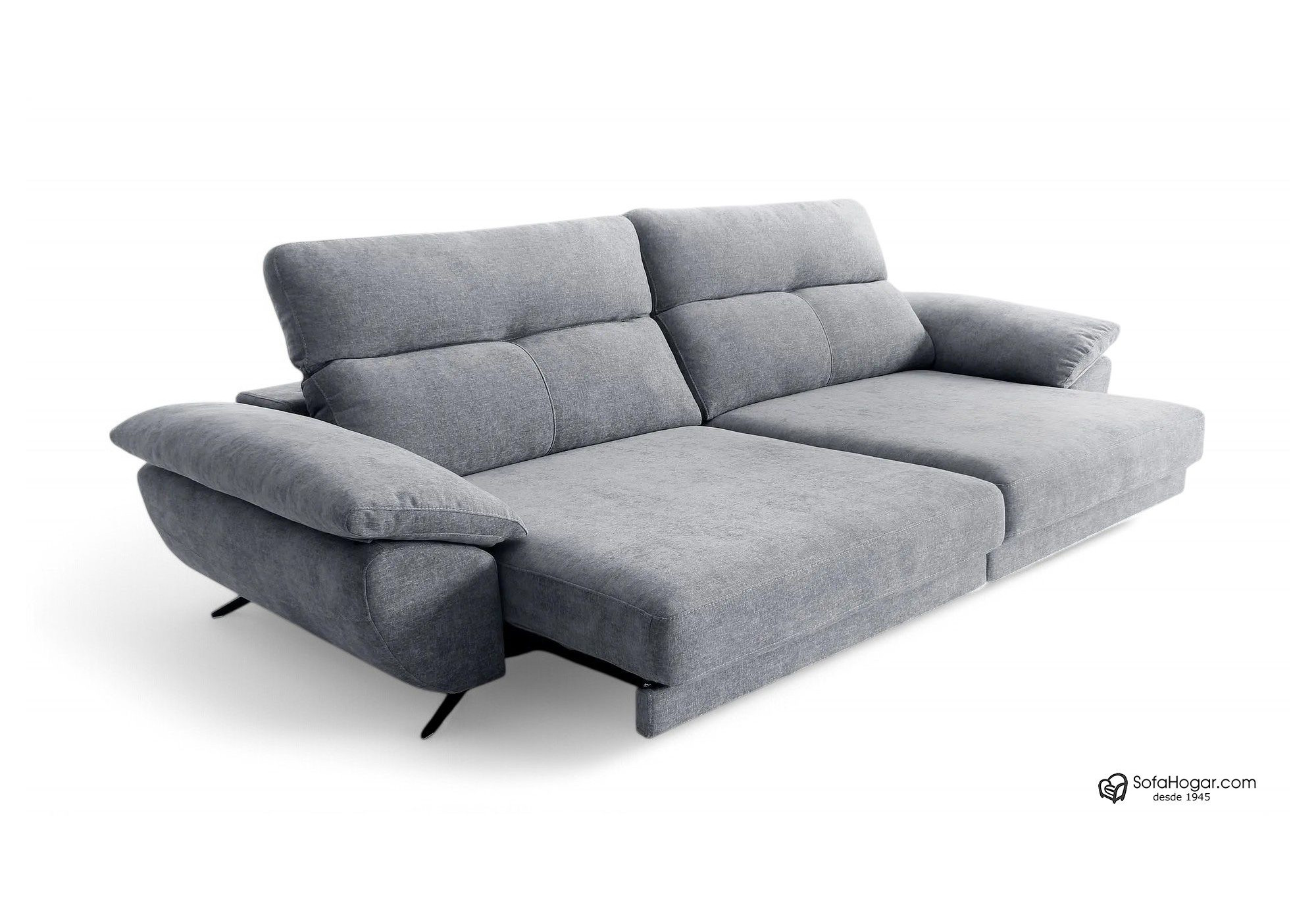 Sofá Chaise Longue Piel Natural – Carro Cama Estable HUGO