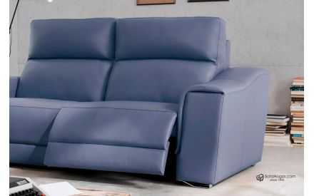 Sofá BRISA en Piel Genuina-Moderno, Relax o Fijo, Elegancia, Confort Premium