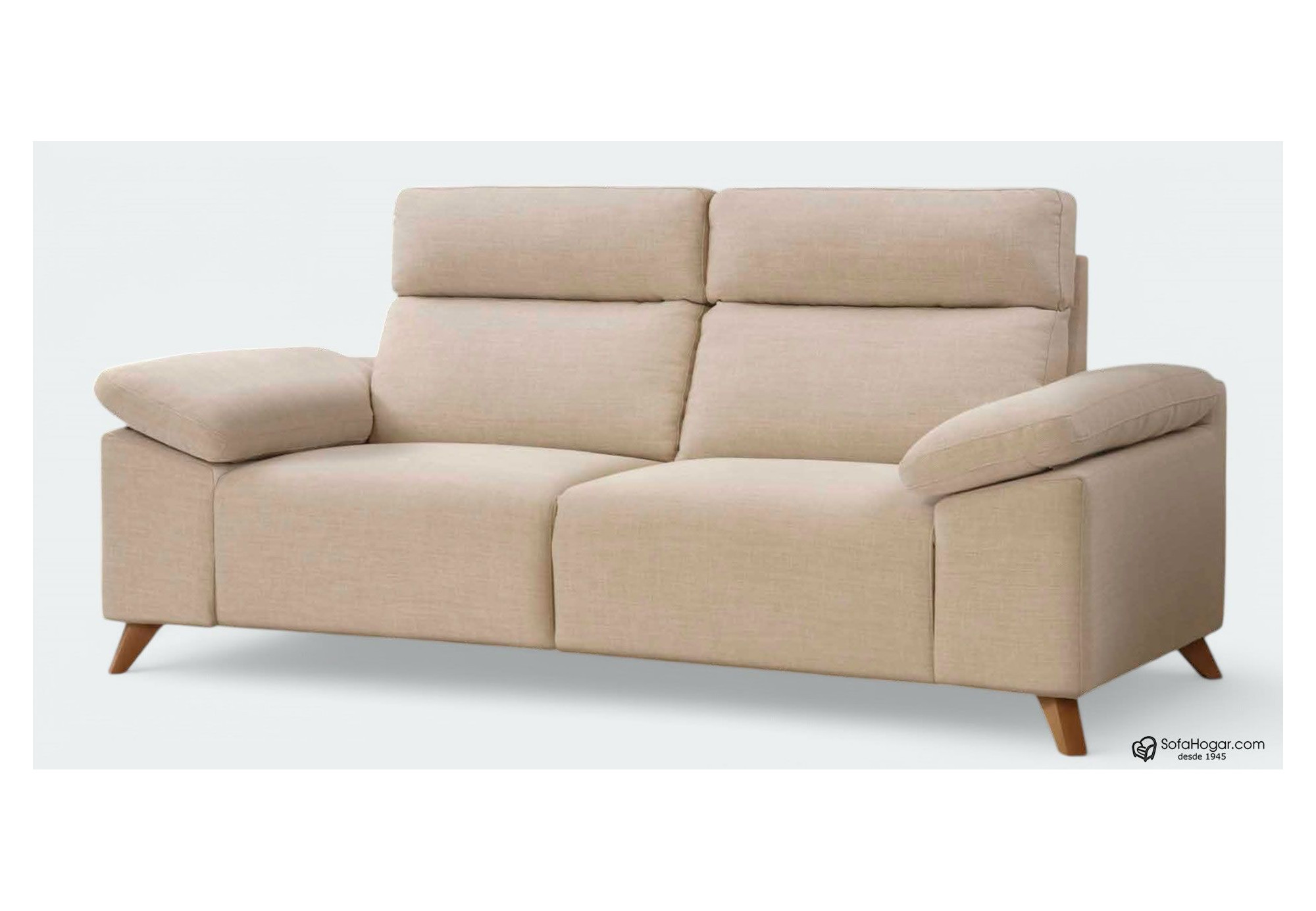 Sofá de piel GUIDO – Relax eléctrico o fijo, diseño contemporáneo y artesanía