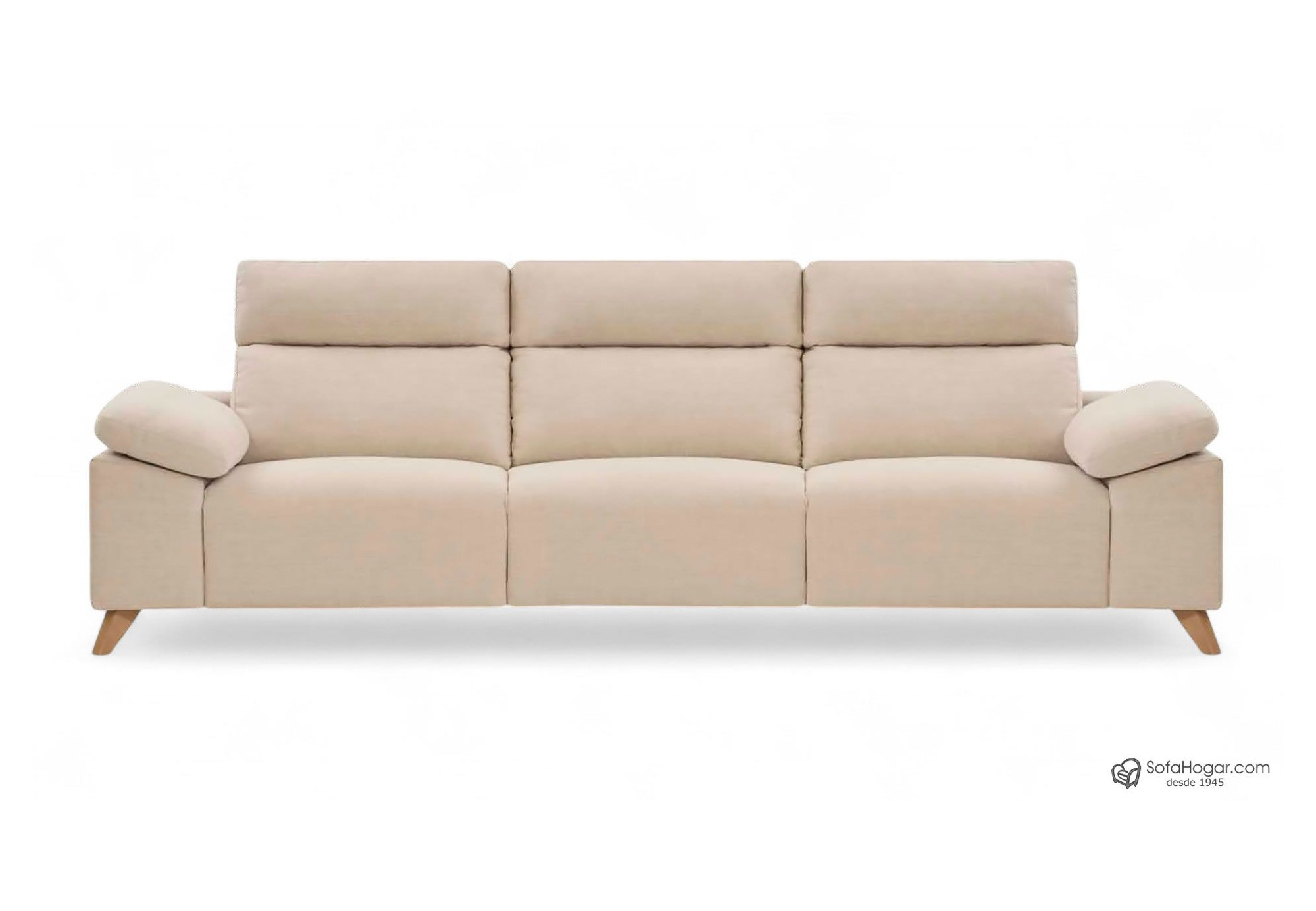 Sofá de piel GUIDO – Relax eléctrico o fijo, diseño contemporáneo y artesanía