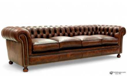 Sofás Chesterfield de piel