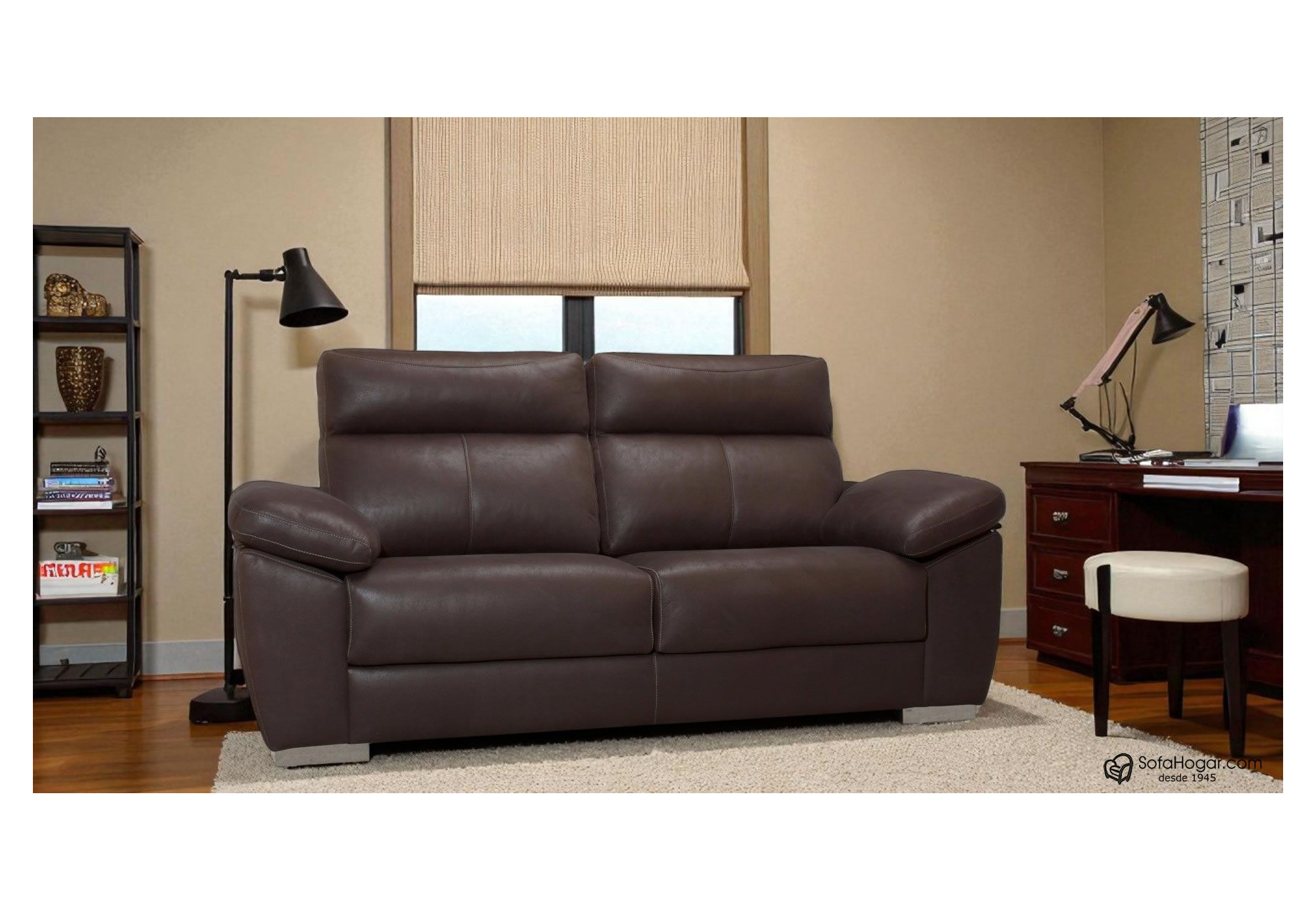 Sofá relax de piel natural auténtica NESTOR | Comprar sofá de piel