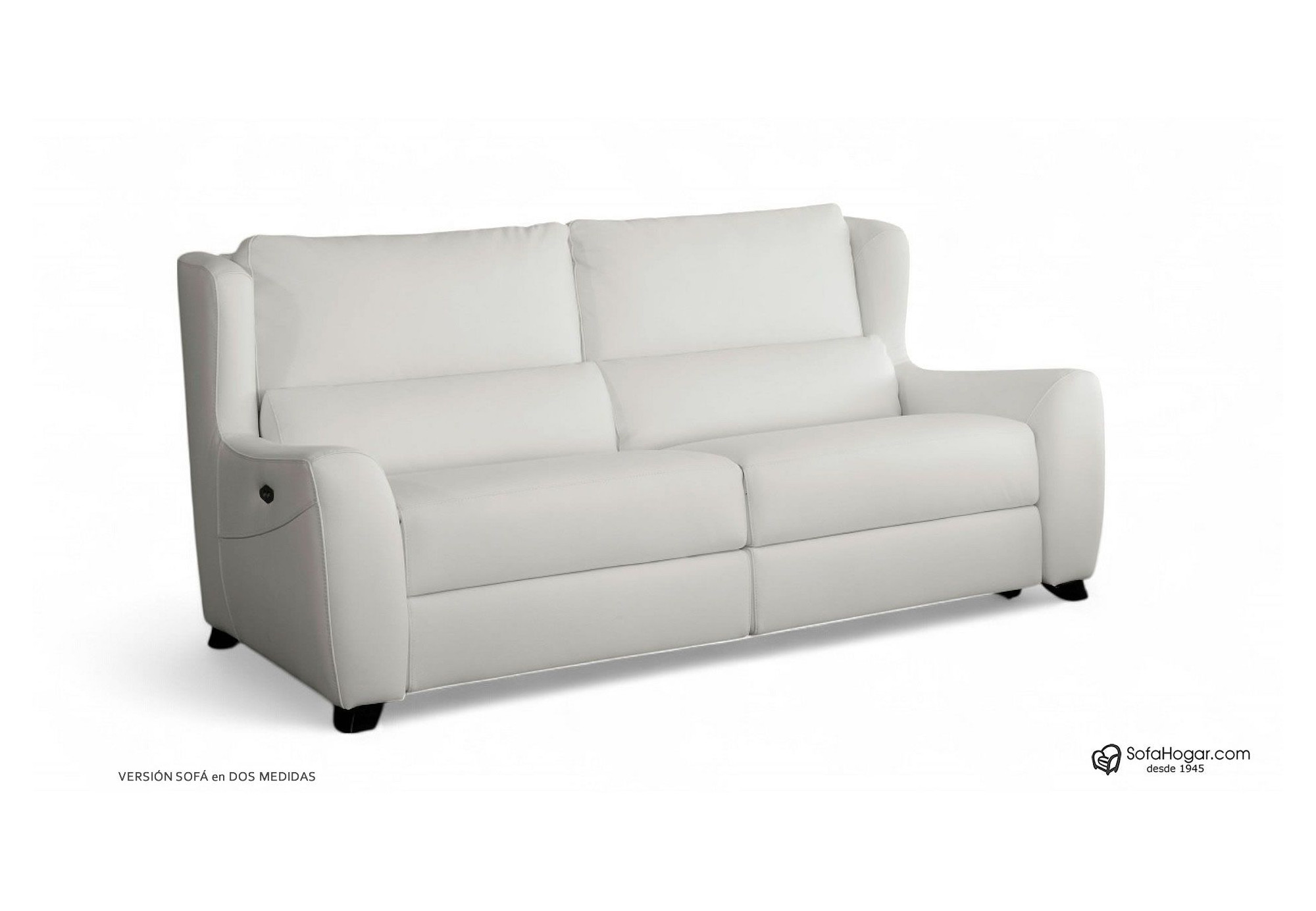 Sillón Orejero Moderno Relax en piel natural