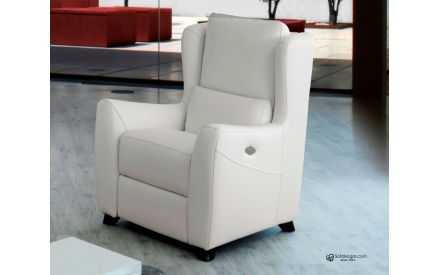 Sillón Piel Orejero Relax Moderno Motor - Modelo YEIMI