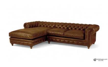 Sofás Chesterfield de piel