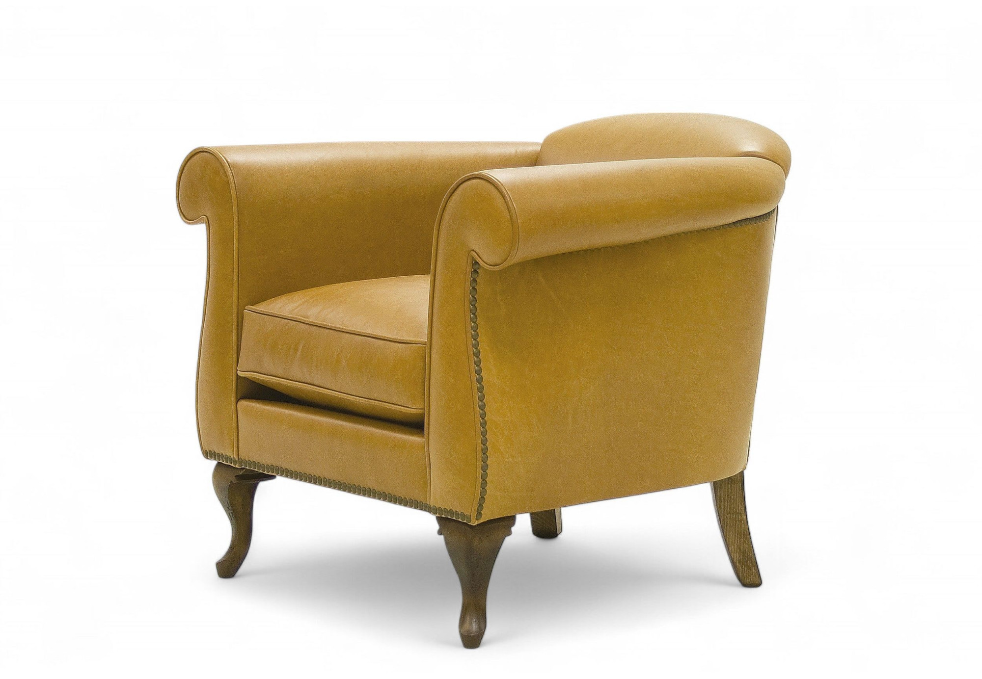 Sofá y sillón Valladolid en piel natural | Sofá y sillón de cuero