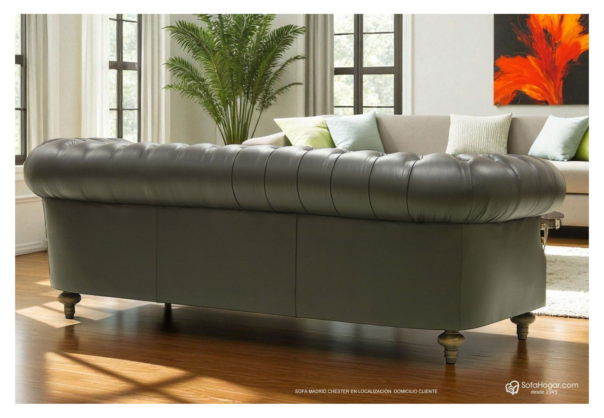 Sofás Chesterfield Madrid | Chesterfield de piel artesano | SofaHogar