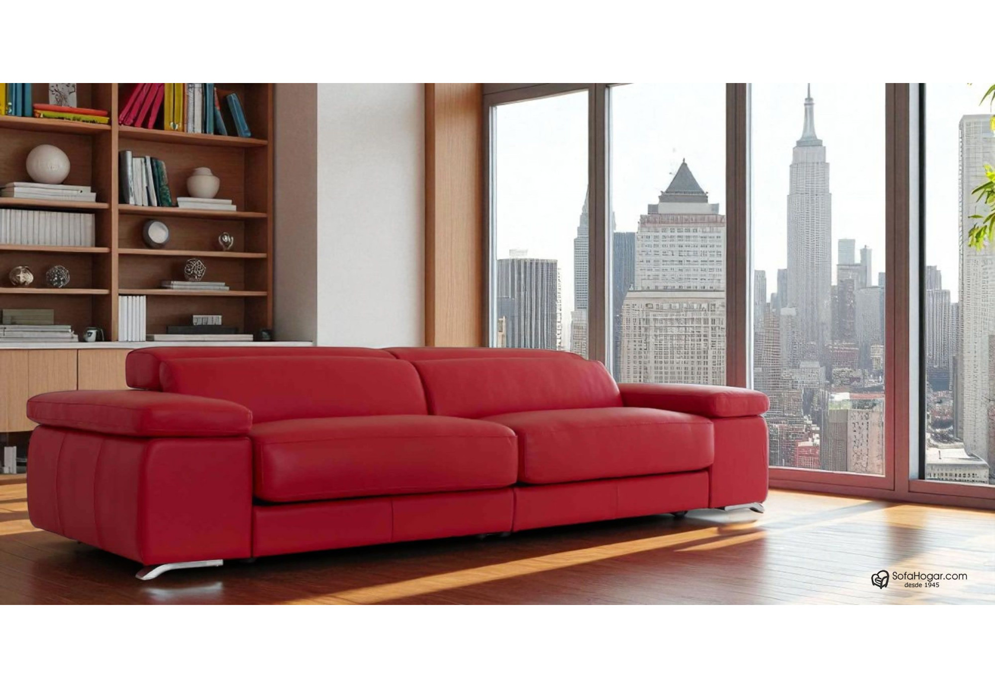 Sofá Chaiselongue y rinconera MISSOURI | Sofás de lujo de piel