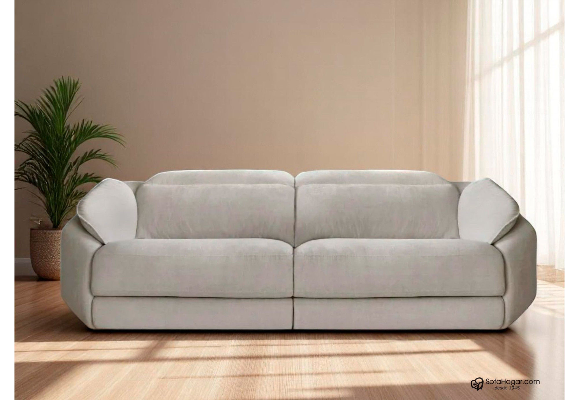 Sofá ELEGANT de Diseño Moderno en Piel Natural - Confort y Estilo Atemporal