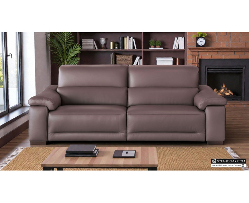 Sofá de piel natural de lujo NEVADA | Comprar sofás de piel online