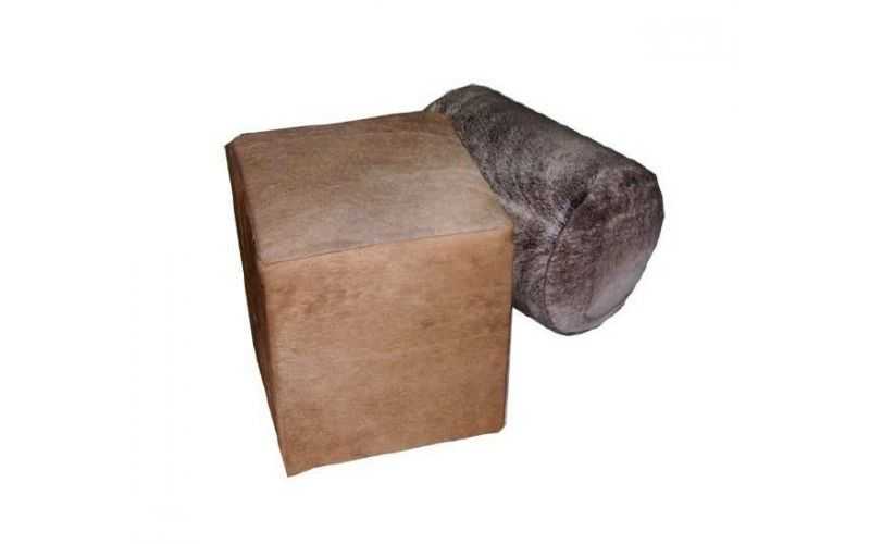 Puff de piel modernos