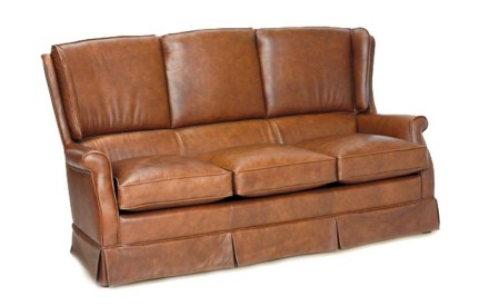 Butaca de piel SANTANDER | Butaca orejera de piel | Sofahogar 2