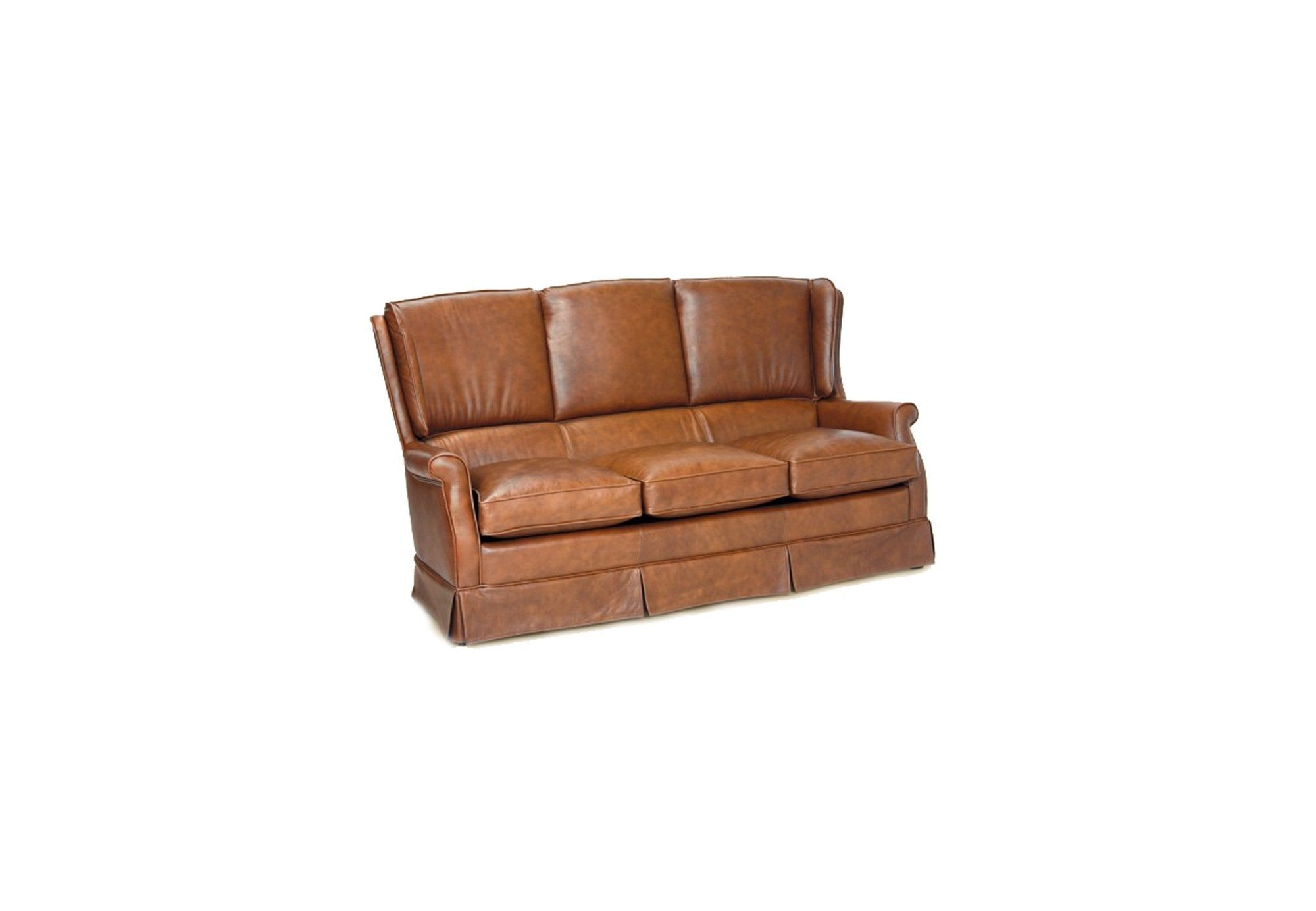 Butaca de piel SANTANDER | Butaca orejera de piel | Sofahogar