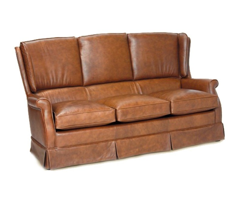 Butaca de piel SANTANDER | Butaca orejera de piel | Sofahogar