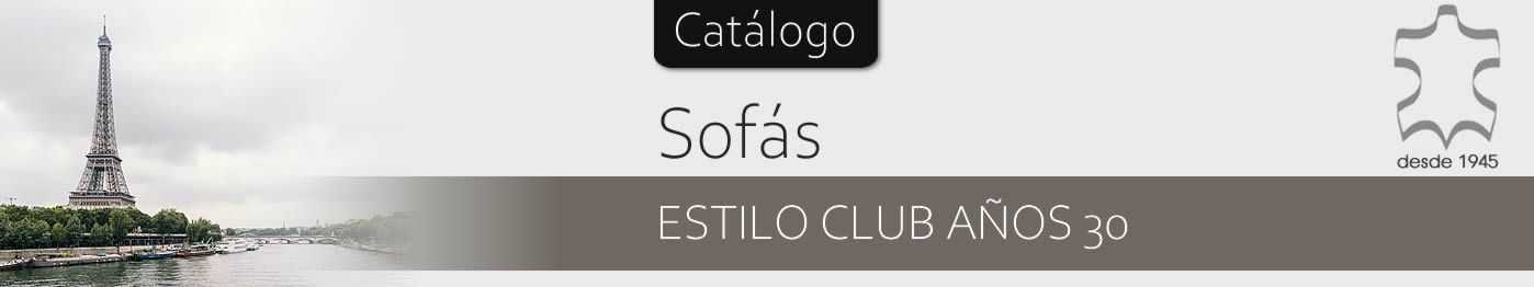 Sofás de piel vintage Línea Club - SofaHogar