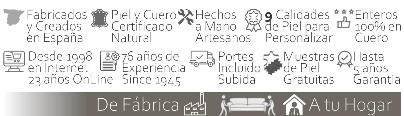Sofás de piel en SofaHogar
