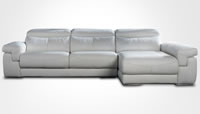 ACHE - sofás piel chaise longue