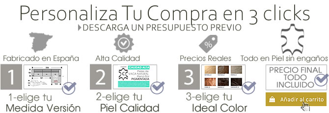 Comprar Sofás de Piel Natural