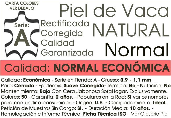 Vaca Rectificada Normal A