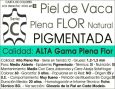 Piel Vaca Plena Flor Natural Pigmentada-C