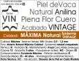 Vaca Plena Flor Natural Vintage VIN