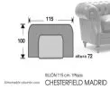 (190) Sillon 1plaza 115cm