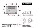 (287) Sillón 95cm. Relax Eléctrico