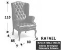 (356) Sillón Inglés Rafael Artesano 80cm